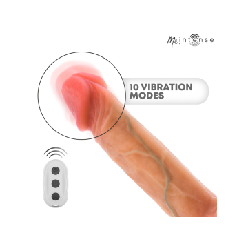 Mr Intense - Logan Vibrator Dildo Silicone With Heat Effect And