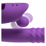 FANTASY FOR HER - HARMONI PRO PURPLE VIBRADOR RABBIT PARA PUNTO G Y CLÍTORIS