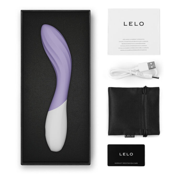 LELO - MONA TWIST VIBRATEUR POINT G RECHARGEABLE CONTRÔLÉ PAR APPLICATION LAVANDE
