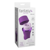 FANTASY FOR HER - LUSH KISS PLUSH PURPLE ESTIMULADOR CLITORAL DE SUCCIÓN Y LAMIDO