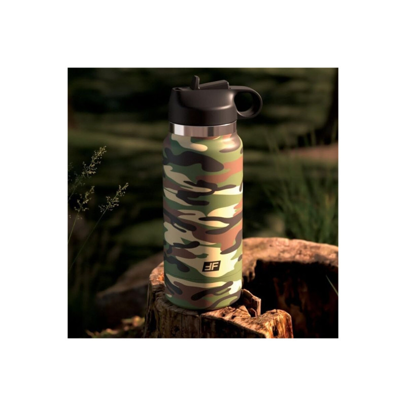 Pdx Plus - Masturbador Discreto Fap Flask Happy Camper Camuflaje |