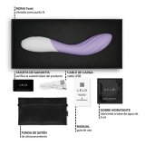 LELO - MONA TWIST VIBRATEUR POINT G RECHARGEABLE CONTRÔLÉ PAR APPLICATION LAVANDE