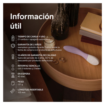 LELO - MONA TWIST VIBRATEUR POINT G RECHARGEABLE CONTRÔLÉ PAR APPLICATION LAVANDE