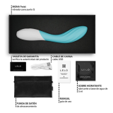 LELO - MONA TWIST VIBRATEUR POINT G RECHARGEABLE CONTRÔLÉ PAR APPLICATION LAVANDE