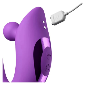 FANTASY FOR HER - HARMONI PRO PURPLE VIBRADOR RABBIT PARA PUNTO G Y CLÍTORIS