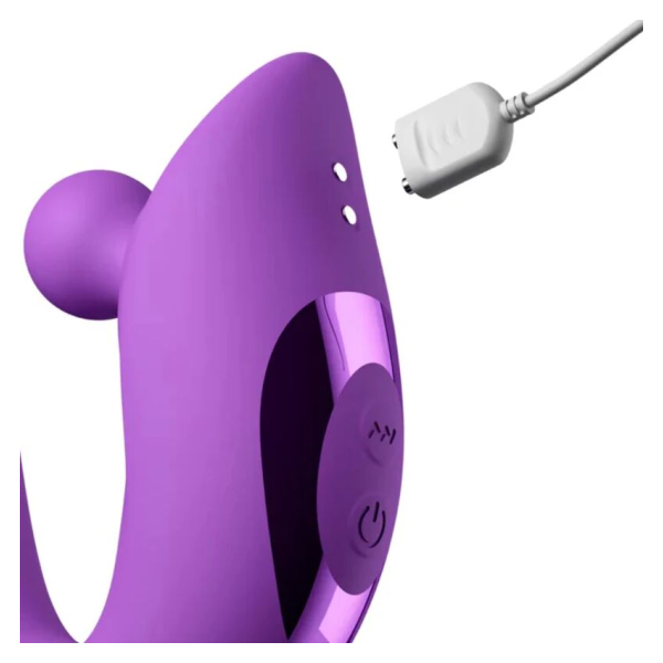 FANTASY FOR HER - HARMONI PRO PURPLE VIBRADOR RABBIT PARA PUNTO G Y CLÍTORIS