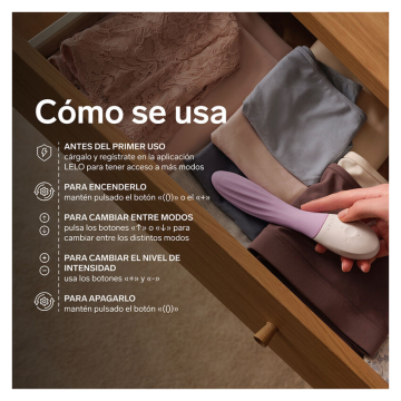 LELO - MONA TWIST VIBRATEUR POINT G RECHARGEABLE CONTRÔLÉ PAR APPLICATION LAVANDE