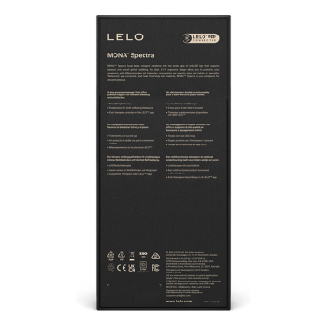 LELO - MONA SPECTRA ROTLICHT-INTIM-MASSAGEGERÄT WIEDERAUFLADBAR UND APP-STEUERT