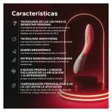 LELO - MONA SPECTRA ROTLICHT-INTIM-MASSAGEGERÄT WIEDERAUFLADBAR UND APP-STEUERT