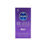 SKINS - PRÉSERVATIFS SANS LATEX PAQUET DE 4, FORMAT XL | Vybes.it