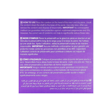 Skins - Préservatifs Sans Latex, Paquet De 4, Format Xl | Vybes.it