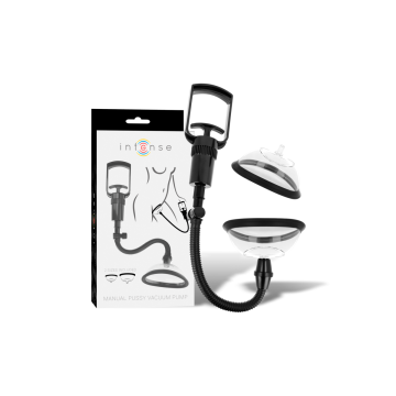 Intense - Pump Bomba Manual Vaginal Con Dos Copas Intercambiables |