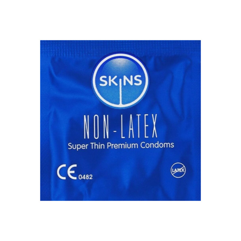 SKINS - PRESERVATIVI SENZA LATTICE, CONFEZIONE DA 8 - Senza latex