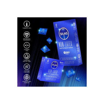 SKINS - LATEXFREIE KONDOME 4ER-PACKUNG | Vybes.it