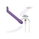Intense - Karlie Estimulador Punto - G Recargable Morado | Vybes.it