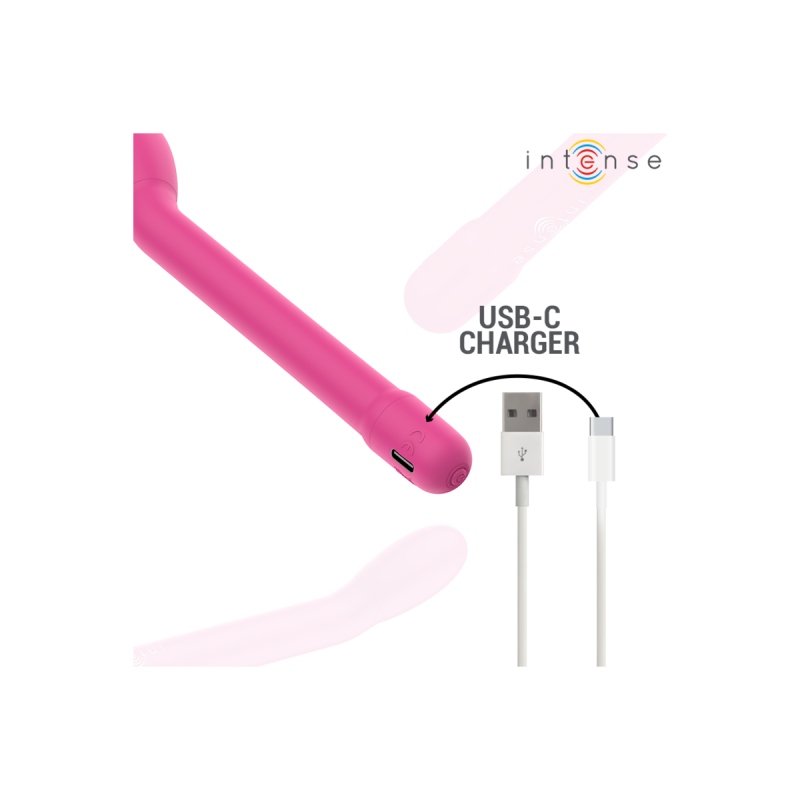 Intense - Karlie Estimulador Punto - G Recargable Rosa | Vybes.it
