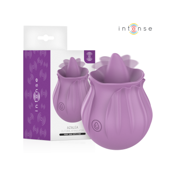 Intense - Azalea Flor Estimulador Lengua Base Magnética | Vybes.it