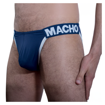 MACHO - MCH011 DUNKELBLAUER SEITENSLIP XL
