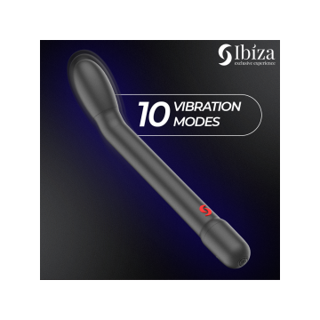 IBIZA - SCHWARZER G-PUNKT-VIBRATOR MIT VIBRATION - IBIZA TECHNOLOGY -…