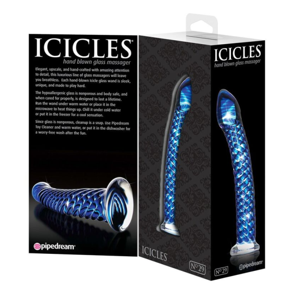 ICICLES - N. 29 MASSEUR EN VERRE