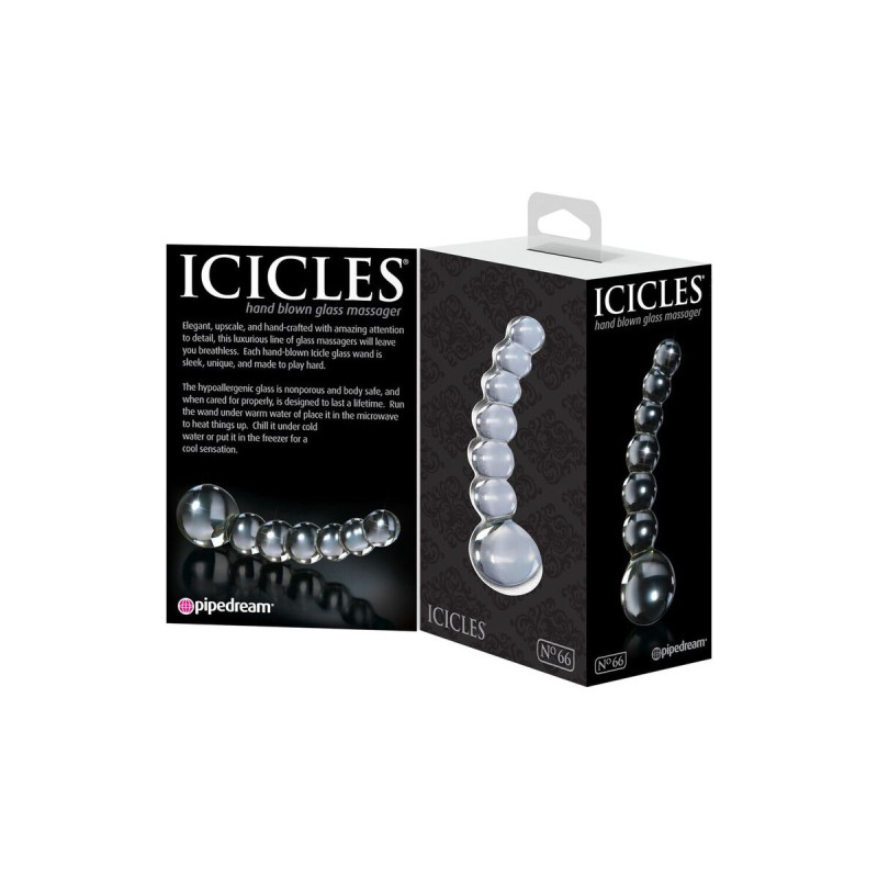 Icicles - N. 66 Masajeador Transparente | Vybes.it