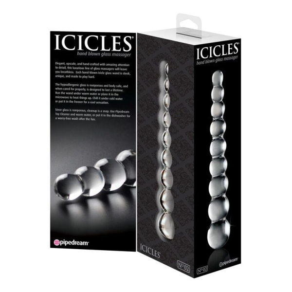 ICICLES - N. 2 GLASS MASSAGER