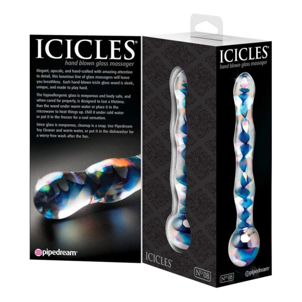 ICICLES - N. 8 MASSEUR EN VERRE