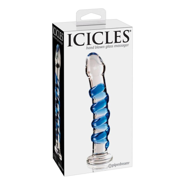 ICICLES - MASSAGGIATORE IN VETRO N. 05