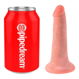KING COCK - DILDO CON SFERE 14 CM - CARNE