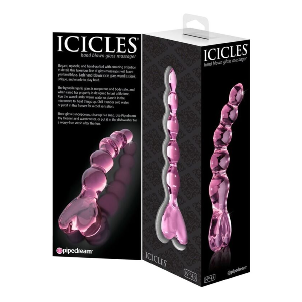 ICICLES - MASSAGGIATORE IN VETRO N. 43