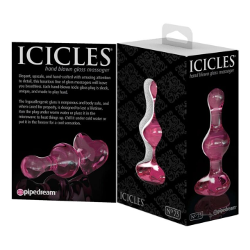 ICICLES - N. 75 GLASS DILDO