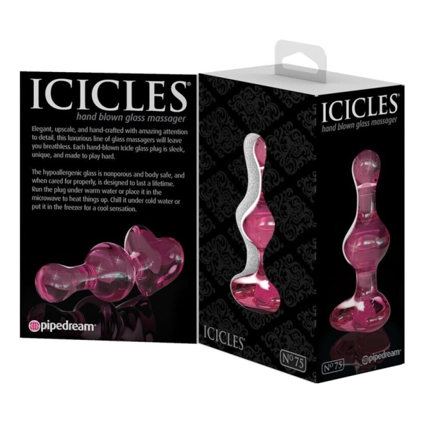 ICICLES - N. 75 GLAS DILDO