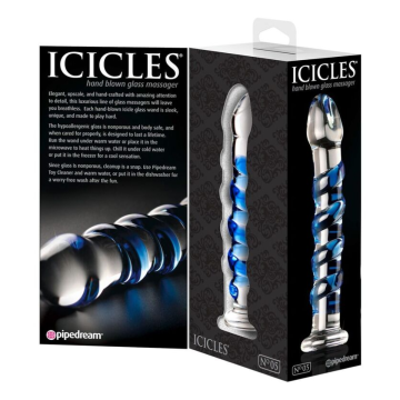 ICICLES - MASSAGGIATORE IN VETRO N. 05