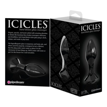 ICICLES - N. 78 GLASS ANAL PLUG