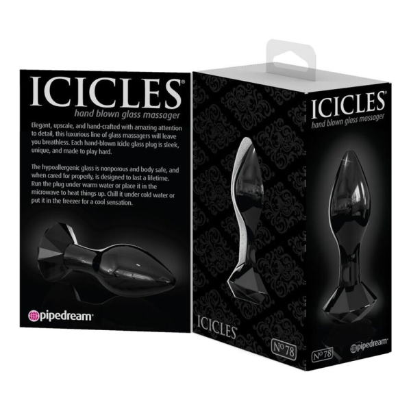 ICICLES - N. 78 GLAS ANALSTECKER
