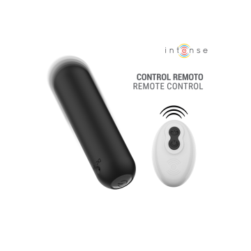 INTENSE - JUDY VIBRANT RECHARGEABLE AVEC TÉLÉCOMMANDE NOIR - INTENSE…