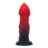 POWER MONSTERS - GOLIATH INFERNAL BICOLORE FANTASY GODEMICHET EN SILICONE 25 CM Ø 6 CM