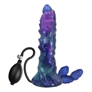 POWER MONSTERS - DUSKWALKER SENTINEL DREIFARBIGER AUFBLASBARER FANTASY-SILIKONDILDO 23 CM Ø 5 CM