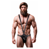 FETISH SUBMISSIVE ATTITUDE - ARNÉS ECOPIEL FORMA DE V HOMBRE