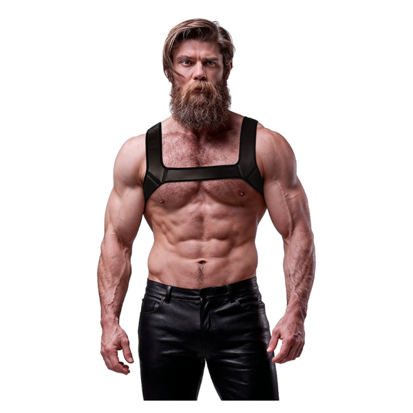 FETISH SUBMISSIVE ATTITUDE - ARNÉS NEOPRENO PECHO HOMBRE TALLA M