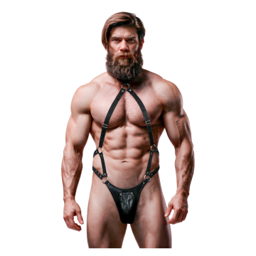 FETISH SUBMISSIVE ATTITUDE - ARNÉS ECOPIEL JOCK STRAP HOMBRE