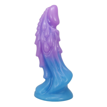 POWER MONSTERS - DILDO REALISTICO ATLANTEANO CON VENTOSA 19 CM Ø 5 CM BLU E VIOLA