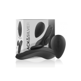 Black&Silver - Culotte Vibrante Rechargeable En Silicone Preston