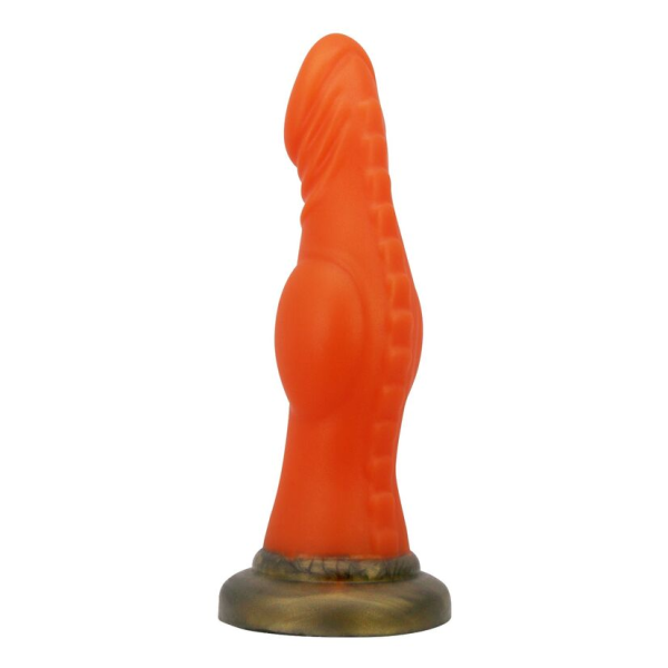 POWER MONSTERS - BLAZEHEART CHARGER FANTASY SILICONE DILDO 18.5 CM Ø 4.5 CM