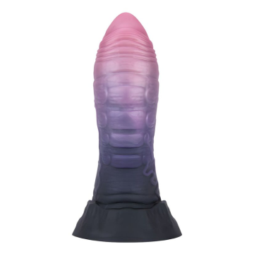 POWER MONSTERS - DREADFUL FIEND BICOLOR FANTASY GODEMICHET EN SILICONE 24 CM Ø 6 CM