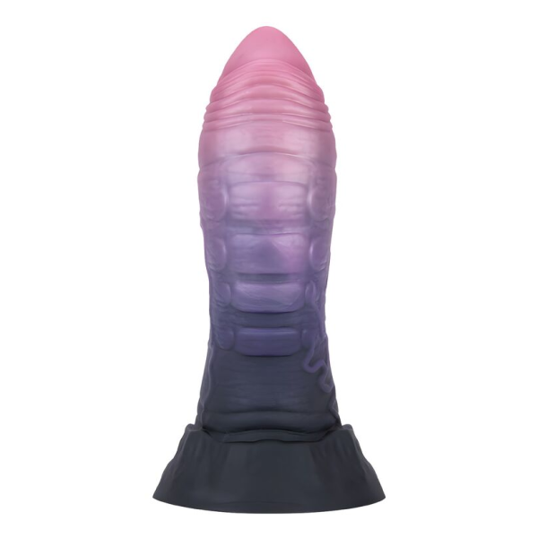 POWER MONSTERS – SCHRECKLICHER TEUFEL, ZWEIFARBIGER FANTASIE-SILIKONDILDO, 24 CM Ø 6 CM