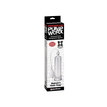 PUMP WORX - BEGINNERS POWER PUMP CLEAR - TRANSPARENT - Penis Enlarger…