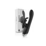 Black&Silver - Dj. Stimolatore Coniglio In Silicone Ricaricabile