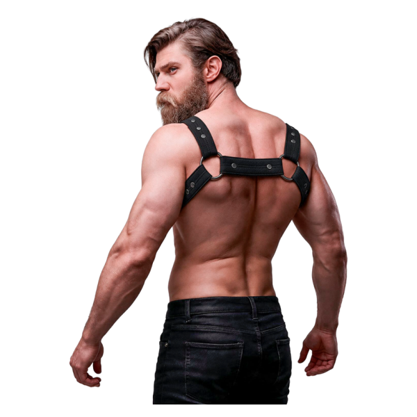 FETISH SUBMISSIVE ATTITUDINE - IMBRACATURA SPORTIVA REGOLABILE IN NEOPRENE PER UOMINI