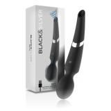 BLACK&SILVER - BECK WAND Y SUCCIONADOR 2 EN 1 SILICONA